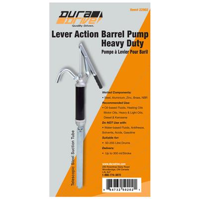 DuraDrive Heavy-Duty Lever Action Drum Pump