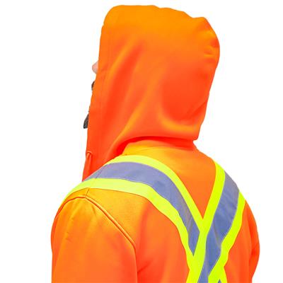 DuraDrive Men's 4 in. Hi-Vis Reflective Stripes Hooded Jacket