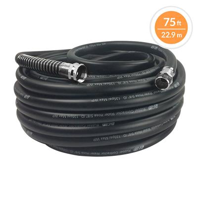 DuraDrive GG5875F 5/8 in. x 75 ft. Black Nitrile Garden Hose