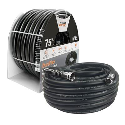 DuraDrive GG5875F 5/8 in. x 75 ft. Black Nitrile Garden Hose