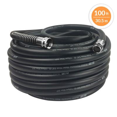 DuraDrive GG58100F 5/8 in. x 100 ft. Black Nitrile Garden Hose