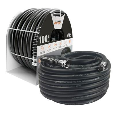 DuraDrive GG58100F 5/8 in. x 100 ft. Black Nitrile Garden Hose