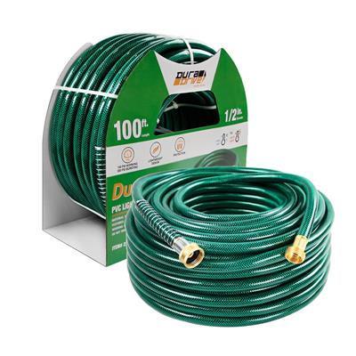 DuraDrive VG12100F 1/2 in. x 100 ft. PVC Light-Duty Garden Hose