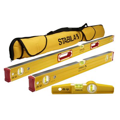 STABILA 48296 48 in. 24 in. Mason Level and Torpedo Magnetic Level