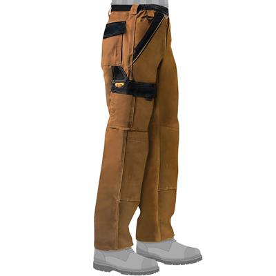 DuraDrive Men's TRADESMAN British Tan Two Tone Work Pants