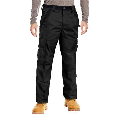 DuraDrive Men's TRADESMAN Black Two Tone Work Pants