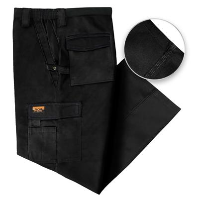 DuraDrive Men's TRADESMAN Black Two Tone Work Pants