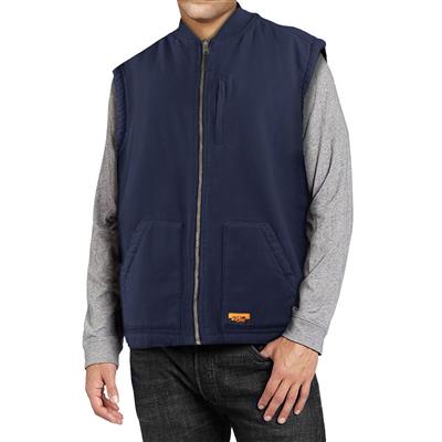 DuraDrive Men's Sherpa Lined Canvas Duck Vest