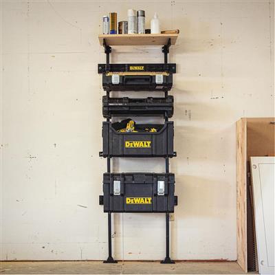 DEWALT DWST08260 70-3/4 in. Tough System Black Workshop Racking Storage System