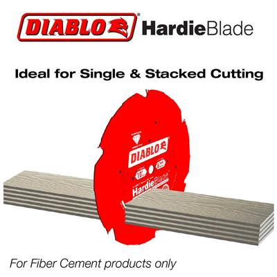 Freud Diablo D0704DH 7-1/4 in. x 4-Tooth Polycrystalline Diamond (PCD) Tipped Fibre Cement Hardie Blade