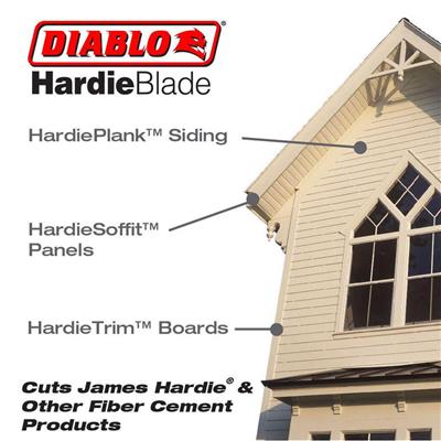 Freud Diablo D1208DHC 12 in. x 8-Tooth Polycrystalline Diamond (PCD) Tipped Fibre Cement Hardie Blade