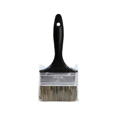 Crown Meakins 010140G 4 in. Economy Grey Bristle Straight Paint Brush