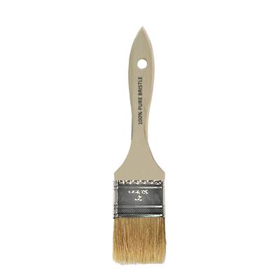 Crown Meakins 030020 2 in. White Bristle Straight Paint Brush