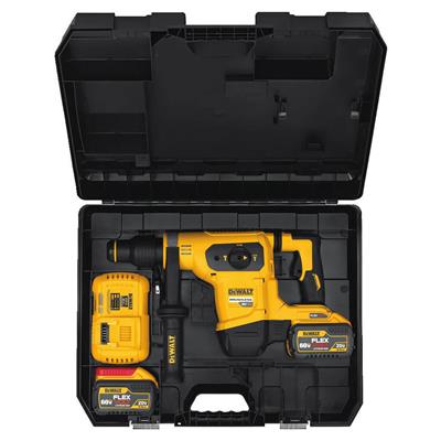 DEWALT DCH481X2 FLEXVOLT 60-Volt MAX Lithium-Ion 1-9/16 in. Brushless SDS-Max Combination Rotary Hammer Kit