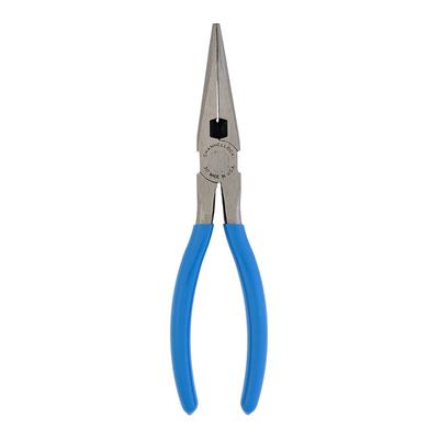 CHANNELLOCK 317 8 in. Carbon Steel Side Cutting Long Nose Pliers