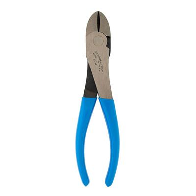 CHANNELLOCK 447 8 in. Carbon Steel High-Leverage Curved Diagonal Lap Joint Cutting Plier