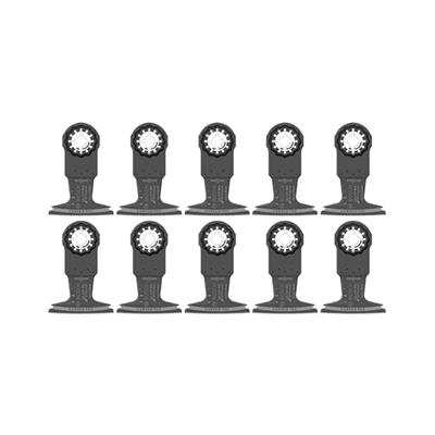 BOSCH OSL212F-10 2-1/2 in. STARLOCK Bi-Metal Plunge Cut Oscillating Multi-Tool Saw Blade (10-Pack)