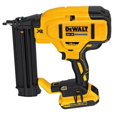 DEWALT DCN680D1 20V MAX XR Brad Nailer Kit 18GA