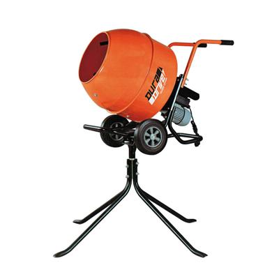 DuraDrive DCM140 140-Litre Portable Electric Concrete Mixer with Stand