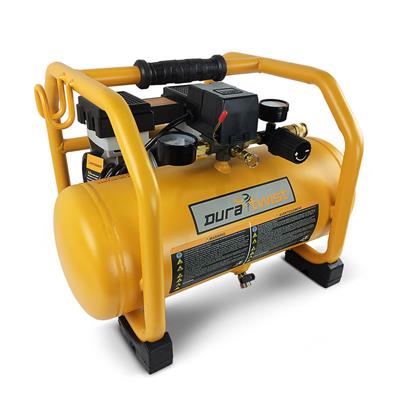 DuraTwist 1.0 HP 3-Gallon Ultra-Quiet Oil-Free Electric Air Compressor