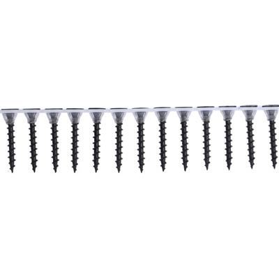 DuraDrive #6 x 1-1/4 in. Grey Phosphate Coated Bugle Head  Phillips Drive Coarse Thread Collated Drywall Screws (1,000-Pail)