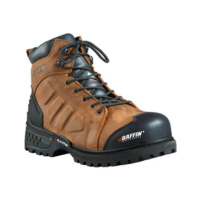 Baffin MNSTMP02 Men's CSA 6in. Brown Monster Metal-Free Leather Waterproof Safety Work Boots