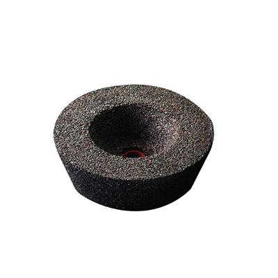 SAIT 26011 5 in. x 2 in. x 5/8-11 in. C16 Plain Backed Tough Grinding Concrete Cup Stone