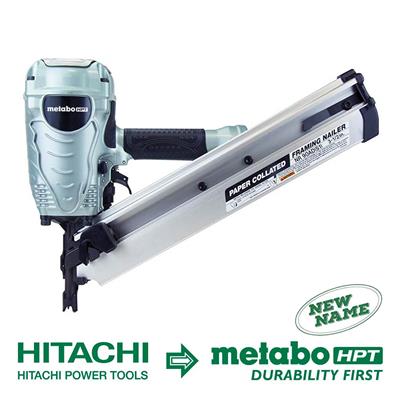 Metabo HPT NR90ADS1 2 In. to 3-1/2 in. Paper Collated Framing Nailer