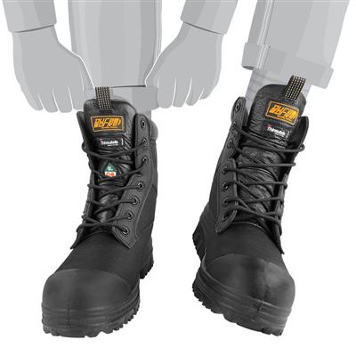 DuraDrive Men's CSA DEFENDER 8 in. Ballistic Nylon Composite Toe Metal Free Waterproof Work Boots