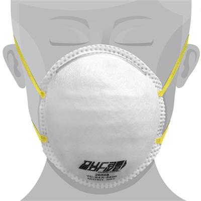 DuraDrive NIOSH-Approved (TC-84A-5408) N95 Industrial Disposable Non-Vented Respirator (20-Pack)