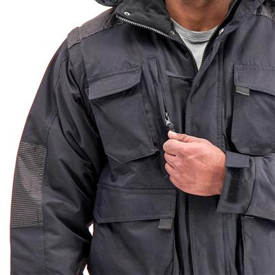 DuraDrive Men's EISENHOWER  2-in-1 Fleece Lined Waterproof Insulated Jacket