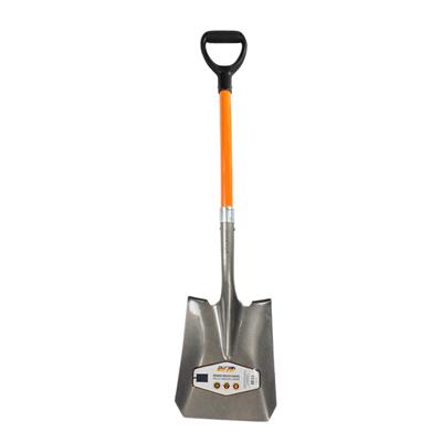 DuraDrive 40 in. Fibreglass D-Handle Square Mouth Shovel