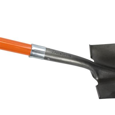 DuraDrive 40 in. Fibreglass D-Handle Square Mouth Shovel