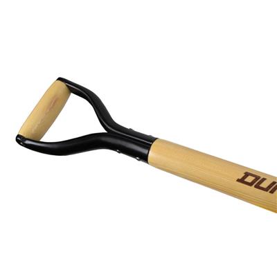 DuraDrive 43 in. Pine Wood D-Grip Aluminum Scoop Shovel