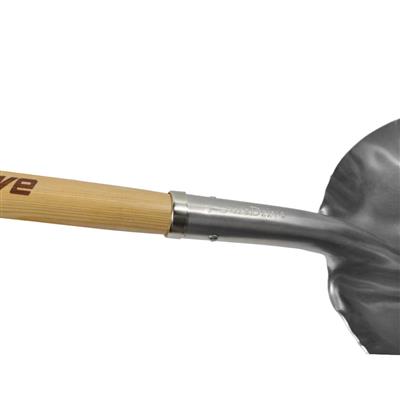 DuraDrive 43 in. Pine Wood D-Grip Aluminum Scoop Shovel