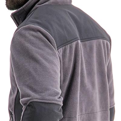 DuraDrive Men's Charcoal Fleece Jacket