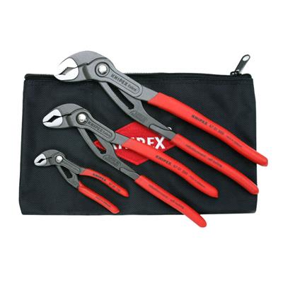 Knipex 9K 00 80 122 US Cobra Water Pump Pliers Tool Set (3-Piece)