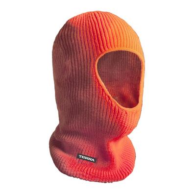 Terra Hi-Vis Orange Acrylic Knit Balaclava Face Mask