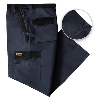 DuraDrive Men's TRADESMAN Navy Two Tone Work Pants