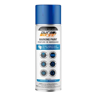 DuraDrive 16 oz. Blue Inverted Marking Spray Paint