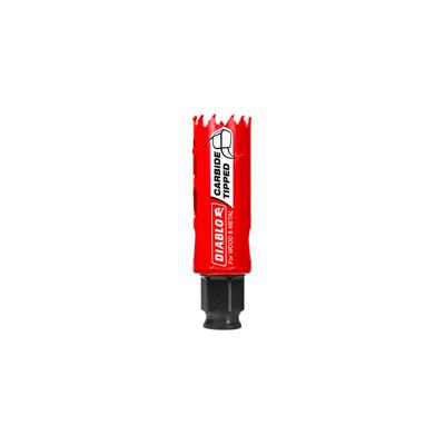 Freud Diablo DHS1000CT 1 in. x 2-3/8 in. Carbide-Tipped Mandrel Shank Wood and Metal Hole Saw