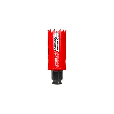 Freud Diablo DHS1250CT 1-1/4 in. x 2-3/8 in. Carbide-Tipped Mandrel Shank Wood and Metal Hole Saw