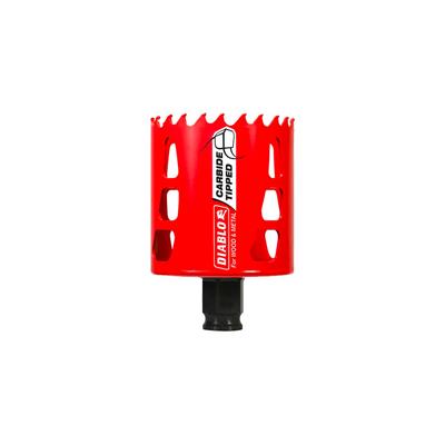 Freud Diablo DHS2375CT 2-3/8 in. x 2-3/8 in. Carbide-Tipped Mandrel Shank Wood and Metal Hole Saw