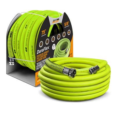 DuraDrive LG5875F 5/8 in. x 75 ft. Lime Hybrid Polyurethane Garden Hose