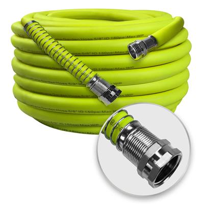 DuraDrive LG58100F 5/8 in. x 100 ft. Lime Hybrid Polyurethane Garden Hose