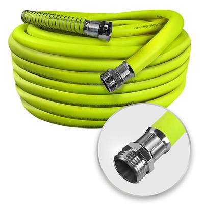 DuraDrive LG58100F 5/8 in. x 100 ft. Lime Hybrid Polyurethane Garden Hose