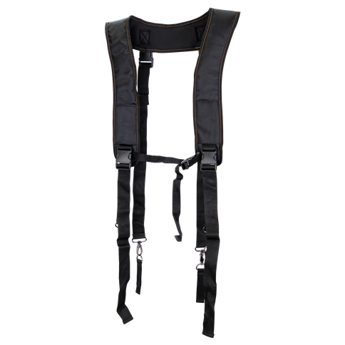 BOSSA 2 in. Heavy Duty Work Suspenders with Padded Back Support