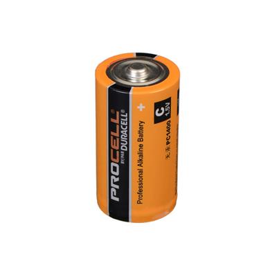 DURACELL PC1400 Alkaline 1.5-Volt PROCELL C-Cell Battery (12-Pack)