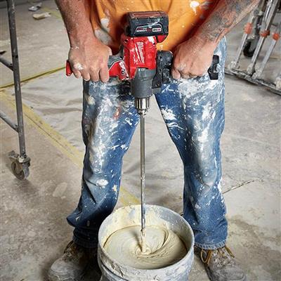 Milwaukee 2810-20 M18 FUEL 18-Volt Lithium-Ion 1/2 in. Brushless Mud Mixer (Tool Only)