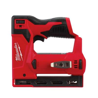 Milwaukee 2447-20 M12 12-Volt Lithium-Ion 3/8 in. Cordless Crown Stapler (Tool Only)